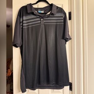 PGA Tour Men's Charcoal Polo Shirt XXL